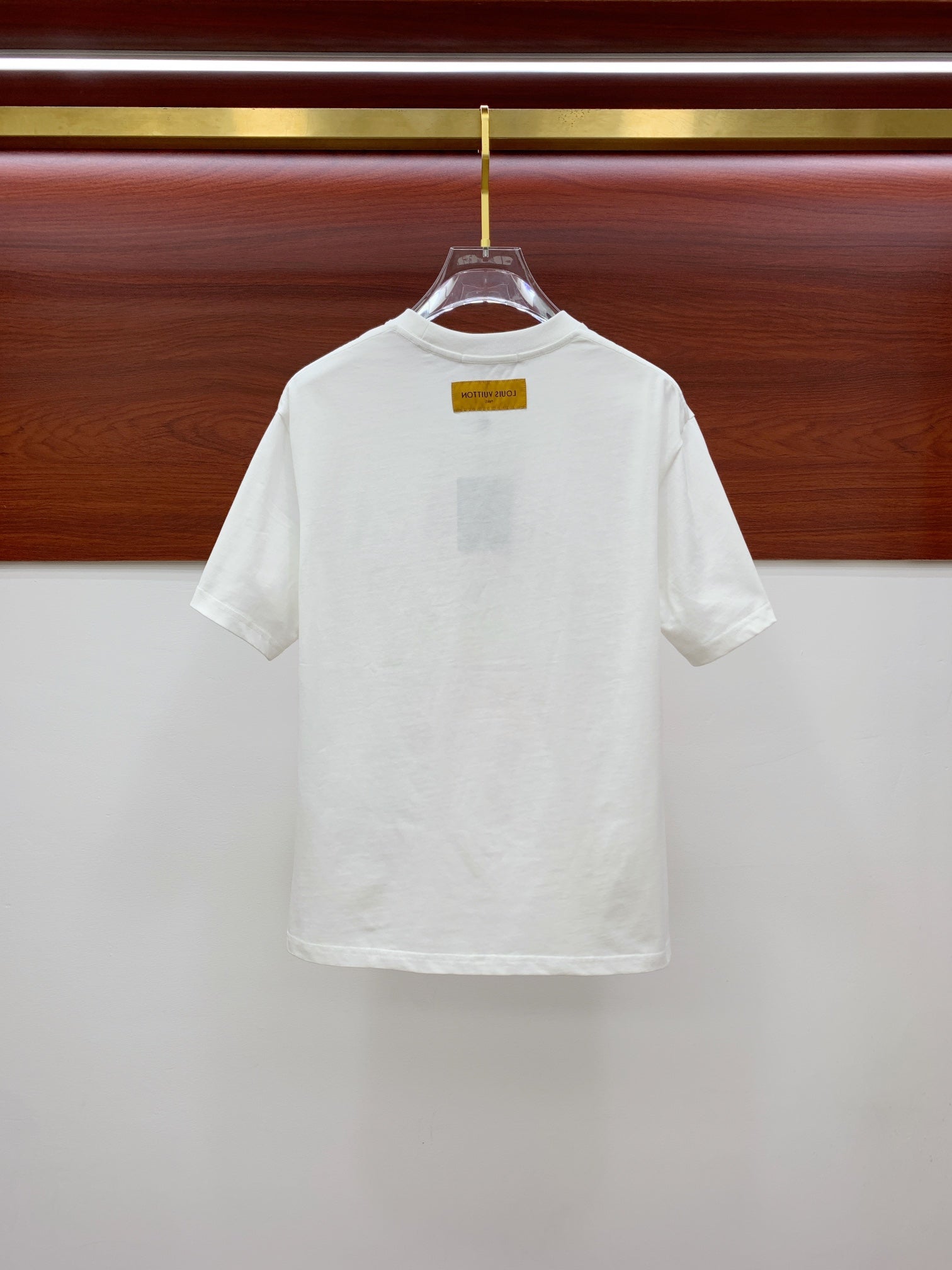 LOUIS VUITTON LV WHITE PURE COTTON T-SHIRT 238882