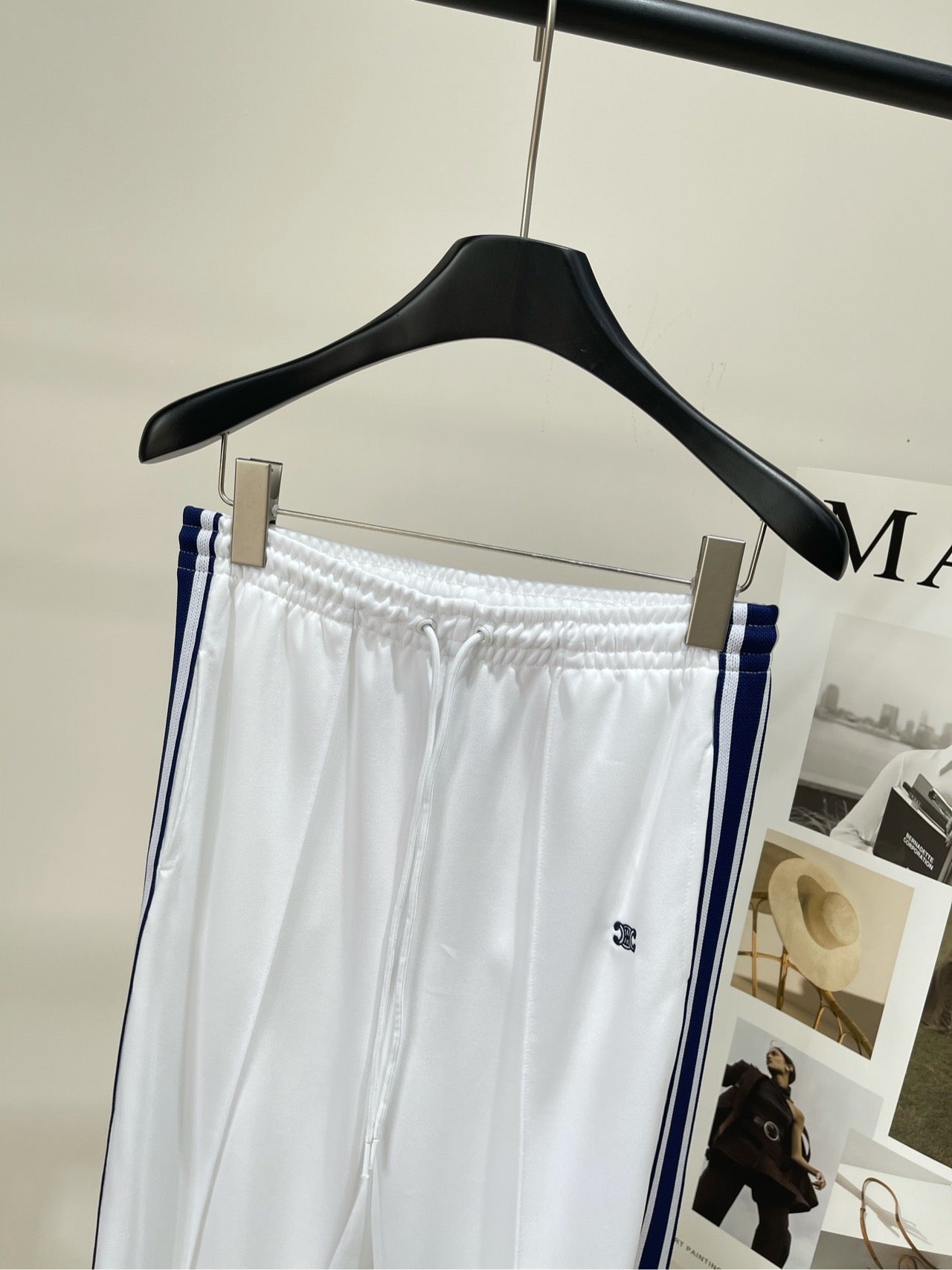 CELINE STRAIGHT-LEG SPORTS PANTS 273197