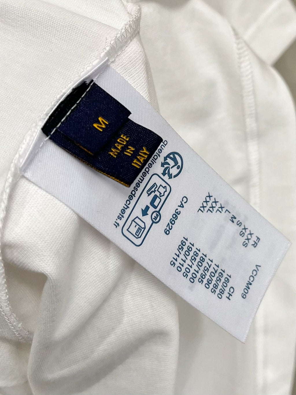 LOUIS VUITTON LV T-SHIRT IN WHITE COTTON 238863