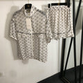 GUCCI JACKET AND SHORTS SET STYLE 64