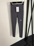 CELINE 26S HIGH-WAISTED STRETCH LEGGINGS STYLE 27