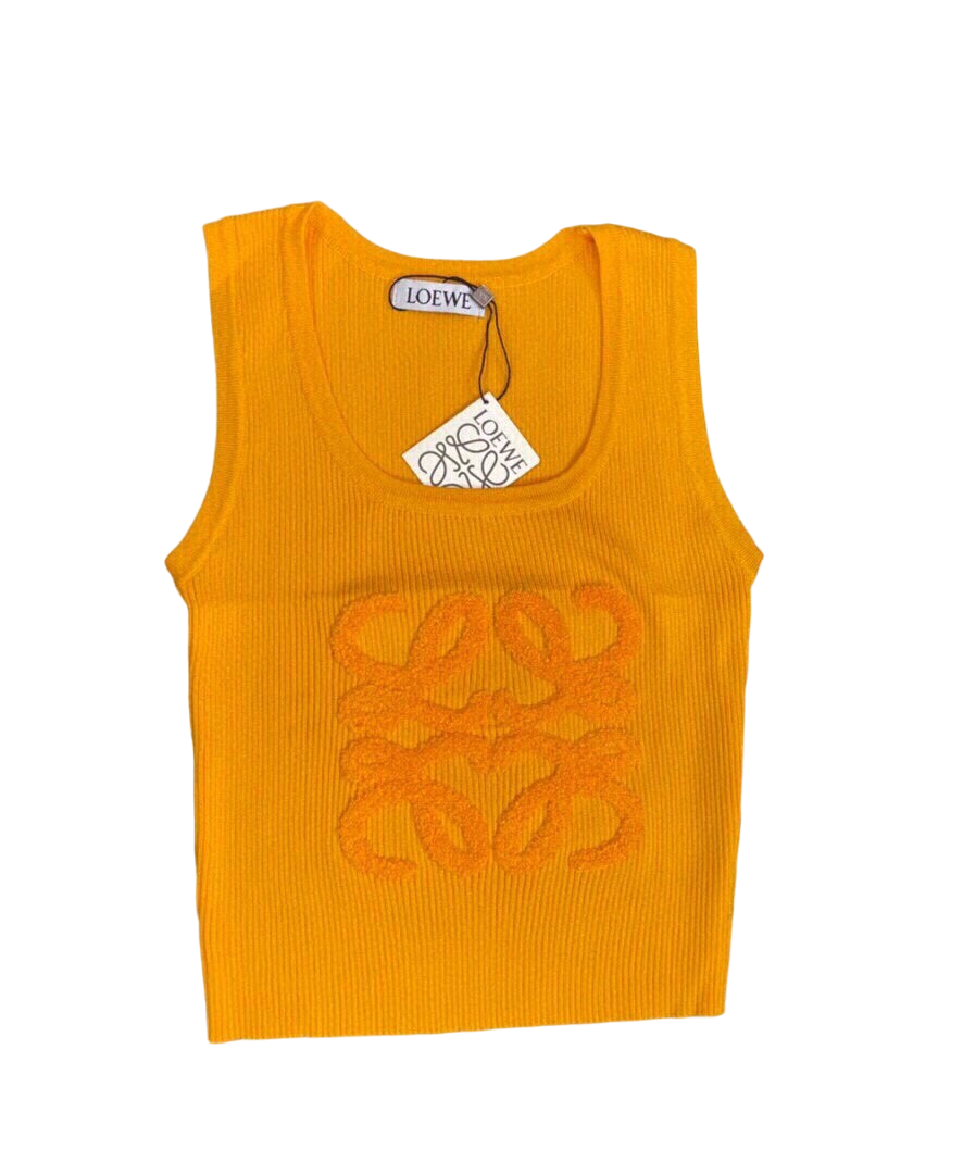 Loew Simple 3D Anagram printed Tank Top